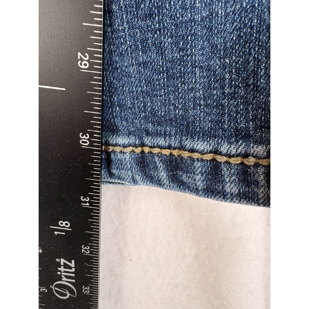 Wrangler Retro Slim Fit Bootcut Jeans Men 32x32 (32x30.5) Blue Denim Casual Wear - Picture 6 of 7
